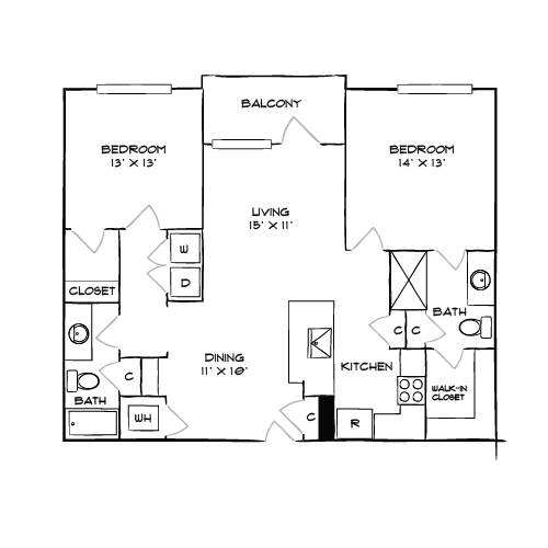 Floor Plan Diagram