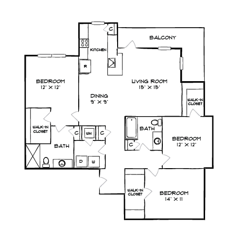 Floor Plan Diagram