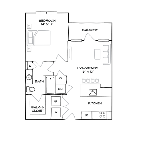 Furnished Diagram